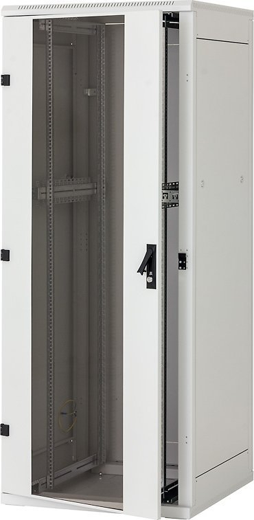 Kabinë rrjeti Triton 19" 32U, 600x800, me derë xhami, gri
