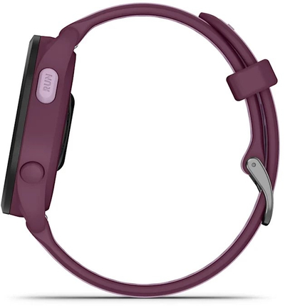 Ora smart Garmin Forerunner 165 Music, 43mm AMOLED, GPS, berry lejla