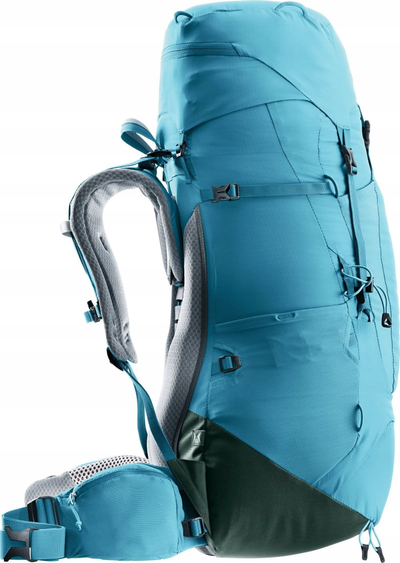 Shpinore Deuter Aircontact Lite SL, 45L+10, për trekking, blu