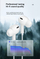 Kufje in-ear Jellico EP3A, USB-C, me mikrofon, të bardha