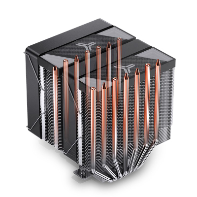 Ftohës CPU Jonsbo CR-3000, dual tower, 2x 120mm ARGB, i zi