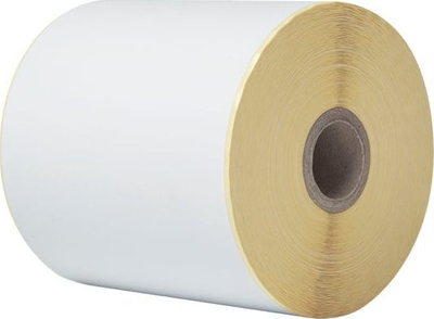 Rrotullë etiketash Brother BDE-1J000102-102, 102mm, 56.4m, e bardhë