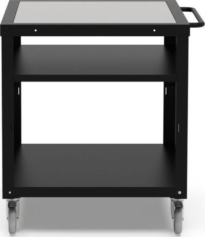 Stacion gatimi Alfa Cooking Station, 80 x 80 cm, çelik inox, gri