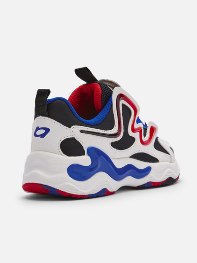Atlete Dynamic Wave - Blue  Fiery Red