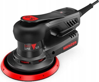 Lëmues orbitale elektrik Menzer ETS 150 5.0, 150mm, motor EC, i kuq