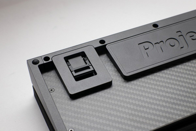 Tastierë mekanike Ducky Project D Outlaw65 Barebone, 65%, RGB, e zezë