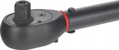 Çelës momenti Tvardy T00251, 1/4", 2‑14 Nm, i zi me të kuqe