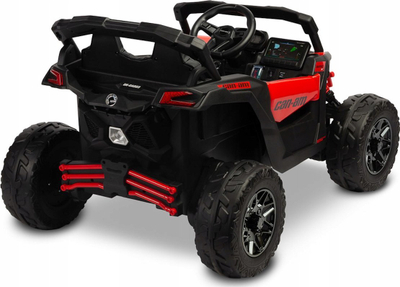 Makina elektrike për fëmijë Maverick, 24V, 4x4, e kuqe