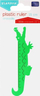 Vizore plastike Starpak Crocodile, 15 cm, jeshile