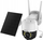 Kamerë sigurie Foscam B4, 4MP, IP WiFi, me panel diell, e bardhë