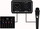 Furnizues fantom për mikrofon Mozos PP48V, 48V, me hyrje USB 5V, i zi