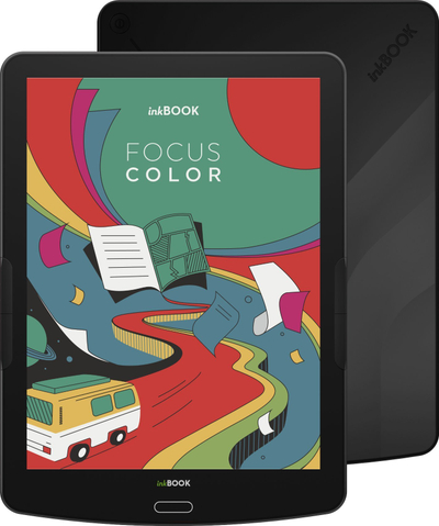 Заштитна навлака inkBOOK Focus Color 7.8", за е-книга, црна