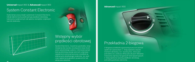 Makinë shpimi me goditje Bosch AdvancedImpact 900, 900W