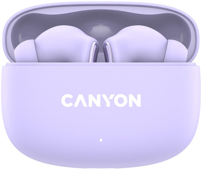 Безжични слушалки Canyon OnGo 9, батерија 6 часа, виолетова