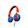 Kufje me kabllo HyperX Cloud Mini, për fëmijë, 3.5mm, blu kuqe verdhë