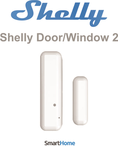 Sensor për dyer dhe dritare Shelly Door Window 2 - i menaxhueshëm me WiFi për Smart Home