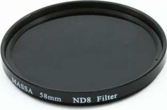 Filtër gri neutral MASSA NDx4, 55mm, për aparat, i zi