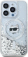 Масака за телефон Karl Lagerfeld Liquid Glitter Choupette Head MagSafe за iPhone 13 Pro, проѕирна, со сјај