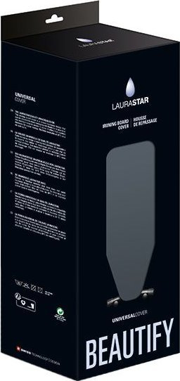 Mbulesë dërrase hekurosje Laurastar Universalcover, universale, pambuk poliester, gri e errët