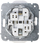 Prizë dyshe Elektro-Plast Santra 4143-10 EPN, 230V, 16A, e bardhë
