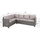 Set mobilie kopshti këndore Carson djathtas (HM6078.01), gri