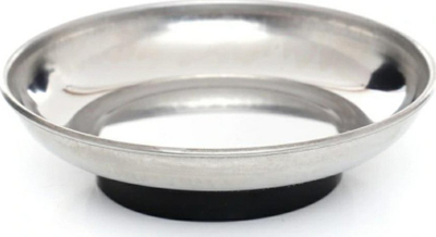 Enë magnetike për punishten JBM, rrethore 150mm, çelik i kromuar