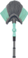 Fshesë teleskopike Orion Broom Triangular, koka trekëndëshe, bisht deri 375 cm, e bardhë