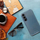 Kapak silikon Roar Pure Simple Fit për Samsung Galaxy A34, ultra i hollë, transparent navy blue