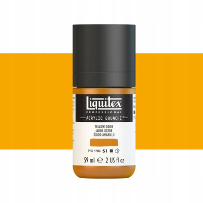 Bojë akrilike Liquitex Acrylic Gouache, 59ml, matte, e verdhë oksid