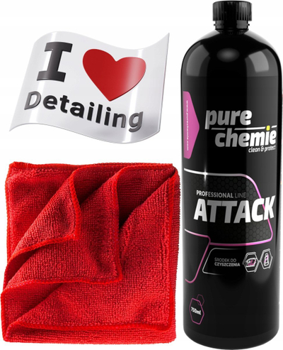 Solucion pastrimi tapicerie Pure Chemie Attack, profesional, 750ml, i zi