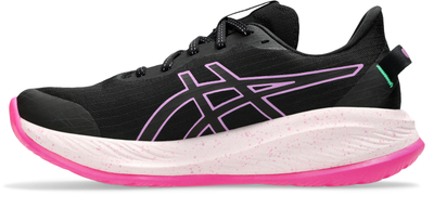 Atlete ASICS Gel Cumulus 26 Lite-Show për femra, amortizim FF BLAST PLUS, detaje reflektuese, e zezë e bardhë rozë