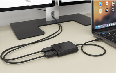 Konvertues I-tec USB-C Dual 4K/60Hz (single 8K/30Hz) HDMI Video Adapter