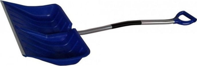 Lopatë bore Grot SNOW SHOVEL, me dorezë alumini, polipropileni, blu