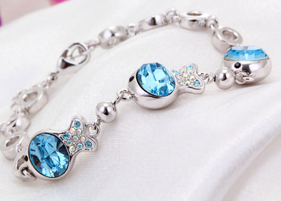 Byzylyk Vicca Ol_205022, krystal Swarovski