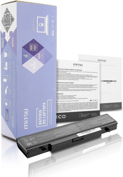 Bateri për laptop Mitsu BC/SA-R519, 4400mAh, Li-ion, e zezë