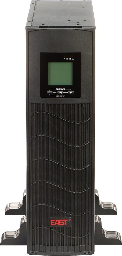 UPS East AT-UPS1500S-RT-RACK, 1500VA, me ekran LCD, ngjyrë e zezë