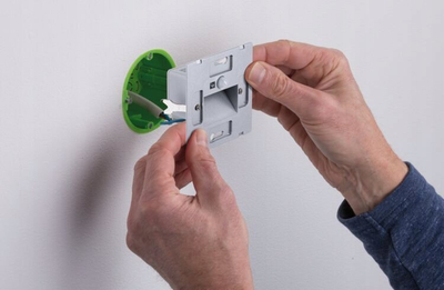 Dritë muri me sensor Paulmann Edge Quadro, LED, 8x8cm, e bardhë