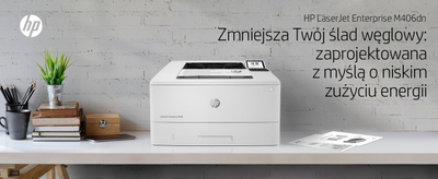 Printer HP LaserJet Enterprise M406dn, Laser, i bardhë