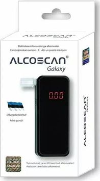 Alkooltestues Alcoscan Galaxy, portativ, ekran dixhital, i zi