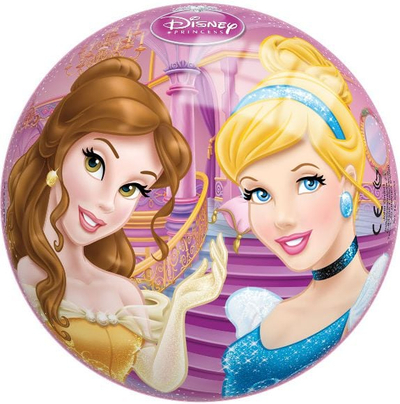Топка PVC Melissa &amp; Doug Princesses, дијаметар 140mm, за деца 3-6 години, многуобоена