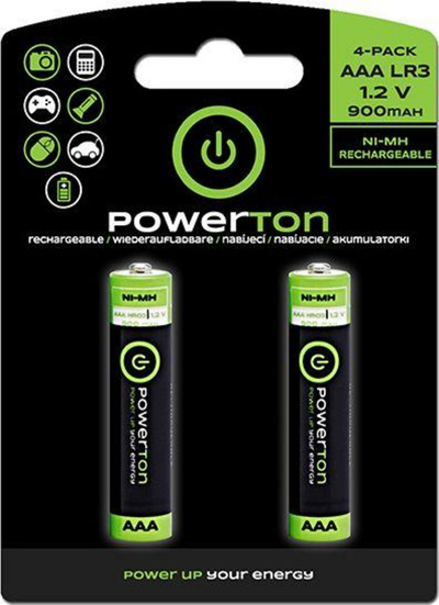 Bateri Powerton, AAA / R03, 900 mAh, 12 copë