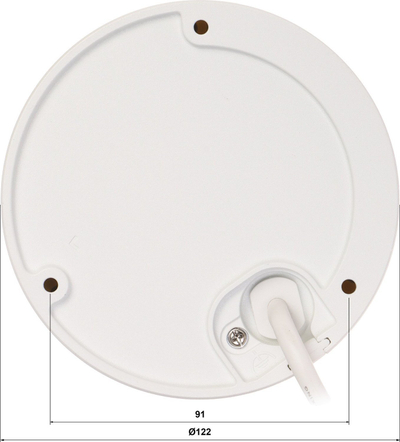 Kamerë sigurie Hikvision DS-2CD1147G2H-L, IP dome, me pamje shumë të pastër, e bardhë