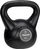 Kettlebell Avento, 8 kg, mbulesë plastike, i zi