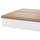 Ulëse alumini Tawnee 220x36x44,5Hcm (HM6040.02), bardhë