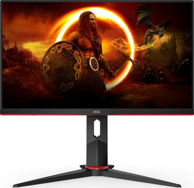 Monitor AOC 24G2SU / BK, 24", 165 Hz, 1920 x 1080 (FullHD), i zi