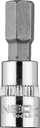 Bit gjashtëkëndor NEO H8, 1/4", i shkurtër, çelik krom vanadium