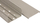 Kanaletë kabllore Comb Cable Duct, 100x60 mm, 2 m, gri e çelët
