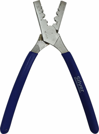 Darë për kabllo Silver Crimper, 0.5 - 16 mm, të kaltra