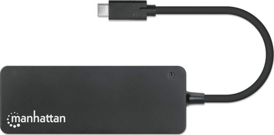 USB HUB Manhattan 168410, USB Type C, 4 porta USB 3.2, i zi