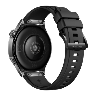 Ora inteligjente Huawei Watch GT 5, 46mm, rrip fluoroelastomer, e zezë